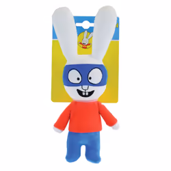 Cijep Peluche Lapin Simon 27 Cm2 Modeles Assortis: Avec Ou Sans Masquesur Carte