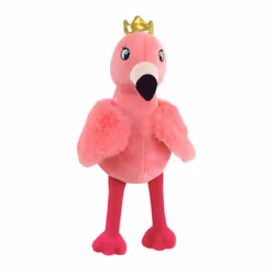 Cijep Flamant Rose - Peluche Hochet 17 Cm
