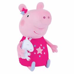 Cijep Peppa Pig - Peluche 30 Cm Avec Licorne