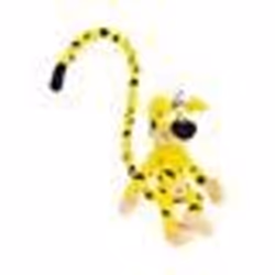 Peluche Marsupilami - JEMINI - Papa - Jaune - 18 cm