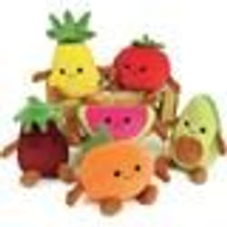 Peluches fruits et legumes Jemini Fruity's (x6)