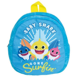 Sac à dos enfant - Jemini - Baby Shark - bleu - 3 L - peluche douce