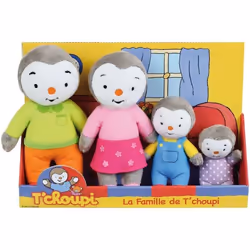 Cijep T'CHOUPI FAMILY GIFT SET PLUSH TOYS, 2 an(s)