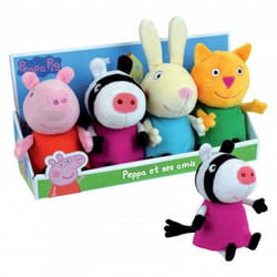 Jemini Peppa Pig Coffret 4 peluches Peppa et ses amis