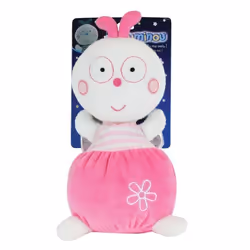 Peluche lumineuse - JEMINI - Luminou Luciole Pastel - rose - 30 cm - Intérieur - Naissance