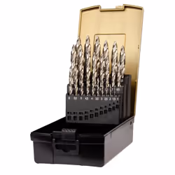 Jeux de forets PROSTEP HSS Ø 1 - 13 / par 0.5 mm Contenu du colis :