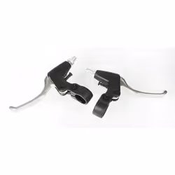 Durca Leviers vtt, Levier de frein, Noir, Acier inoxydable