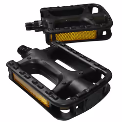 Durca Pedales vtt resine, Noir, 55 mm, 75 mm, 165 mm, 315 g, 2 pièce(s)