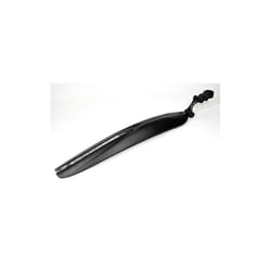 GARDE BOUE VTT AR 26 COMPATIBLE 27.5 RESINE NOIR AVEC ECLAIRAGE FIXATION TIGE DE SELLE DOUBLE ARTICULATION (FONCTIONNE AVEC PILE