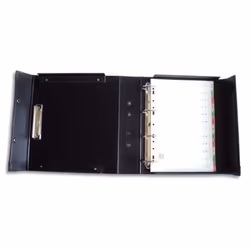 Arianex INCH/P02, A4, Carton, PVC, Noir, 8 cm, 310 mm, 80 mm