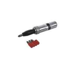 Coffret tournevis à frapper qualité pro. 4 embout : 2 cruciformes + 2 plats. Tournevis pouvant recevoir toutes sorte de douil ...
