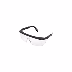 Lunettes de meulage à élastique. Protègent contre les projections chimiques, de poussières et des impacts. Élastique de maint ...