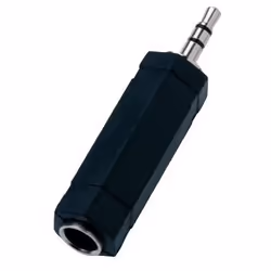 T'nB ADA3 changeur de genre de câble 3.5mm 6,35 mm Noir