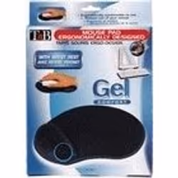 T'nB TSED100B tapis de souris Bleu