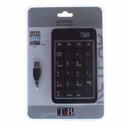 T'nB MPV1, USB, 19, Ordinateur portable, Noir