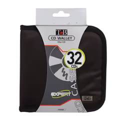 T'nB ECD32NO, 32 disques, Noir, Nylon, 120 mm