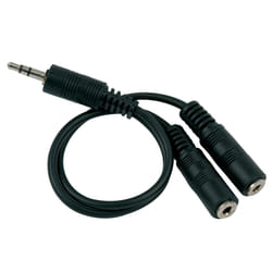 T'nB ADAU034996 câble audio 0,2 m 3,5mm 2 x 3.5mm Noir