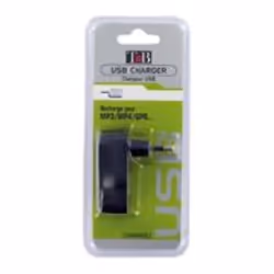 T'nB ACMP039595 chargeur d'appareils mobiles GPS, Téléphone portable, MP3, MP4, PDA Noir Secteur Intérieure