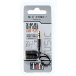 T'nB ADA35235 câble audio 3,5mm 2 x 3.5mm Noir
