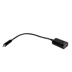 T'nB TNBADAMUSB1 câble USB USB 2.0 USB A Micro-USB B Noir