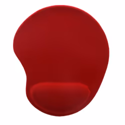 T'nB TSED100RD, Rouge, Monochromatique, Polyuréthane, Repose-poignets, Base antidérapante