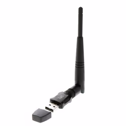T'nB Adaptateur WiFi USB 300 Mbps, Sans fil, USB, WLAN, Wi-Fi 4 (802.11n), 300 Mbit/s, Noir