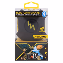 T'nB Sport Ball Enceinte portable mono Noir, Jaune 3 W