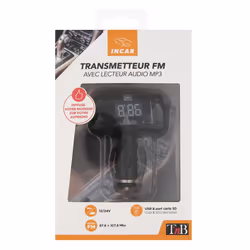 T'nB FMCT05B transmetteur FM 87,6 - 107,9 MHz Allume-cigare Noir - Vue supplémentaire 9