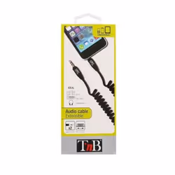 T'nB JACKTWISTBK câble audio 1,8 m 3,5mm Noir