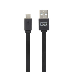 T'nB CBMUSB03BK câble USB 0,3 m USB 2.0 USB A Micro-USB B Noir