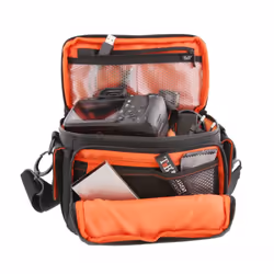 T'nB MLDCXSHOTXL2 étui et housse d'appareils photo Sac Messenger Noir, Orange - Vue supplémentaire 4