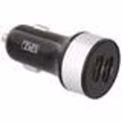 TNB AcgpCar48 Chargeur Allume-Cigare Double USB 4.8 A Noir