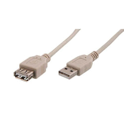 T'nB USBMF3 câble USB 3 m USB 2.0 USB A Beige