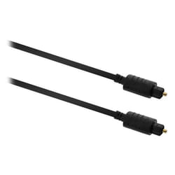 Câble optique - TNB - Toslink M/M - 1m - Noir - Son numérique 5.1/7.1