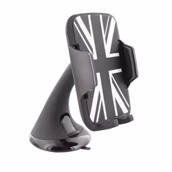 T'nB Support Ventouse UK, Mobile/smartphone, Support passif, Voiture, Noir