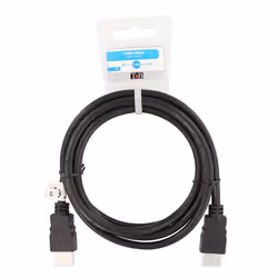 T'nB Cavalier Cable Hdmi Male-Male, 1,8 m, HDMI Type A (Standard), HDMI Type A (Standard), Noir