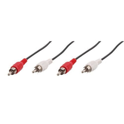 Câble RCA - TNB - 2 RCA M/2 RCA M - 3m - Noir - Audio