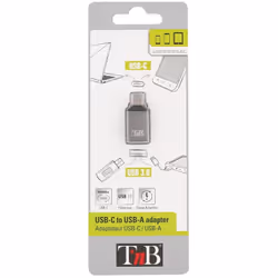 T'nB Adaptateur OTG USB-C/USB Gris