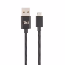 T'nB CBMUSBSON2, 1 m, USB A, Micro-USB B, Noir