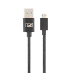 T'nB CBMUSBSON2 câble USB 1 m USB A Micro-USB B Noir