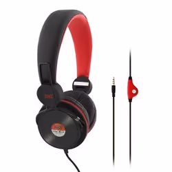 T'nB CSBCVINYLE, Avec fil, 20 - 20000 Hz, Casque, Noir, Rouge