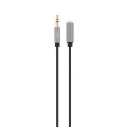 T'nB CBJACK35M câble audio 1 m 3,5mm Noir, Gris