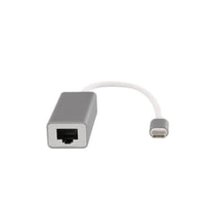 T'nB TCRJ45 changeur de genre de câble RJ45 USB Type C Gris