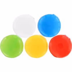 T'nB CLIPID5, Repères de câble, Bureau, Bleu, Vert, Rouge, Blanc, Jaune