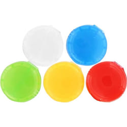 T'nB CLIPID5 range-câbles Bureau Repères de câble Bleu, Vert, Rouge, Blanc, Jaune 5 pièce(s)