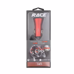 T'nB CAC48RD chargeur d'appareils mobiles Universel Rouge Allume-cigare Auto