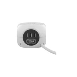 TNB - t nB Coupe circuit ca 230 v 3680 Watt connecteurs de sortie 3 (usb, tripolaire) 1.43 m cordon blanc