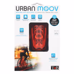 T'nB UMLED3 Lumière de vélo Feu arrière LED - Vue supplémentaire 4