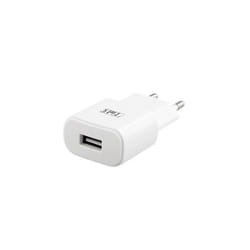 Chargeur secteur TNB - 1 USB 24A - Blanc - Pour Tablettes Smartphones Lecteur MP3