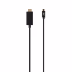 T'nB HDMIUSBC, 2 m, HDMI Type A (Standard), USB Type-C, Mâle, Mâle, Droit